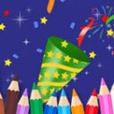 Coloring Book: Happy New Year